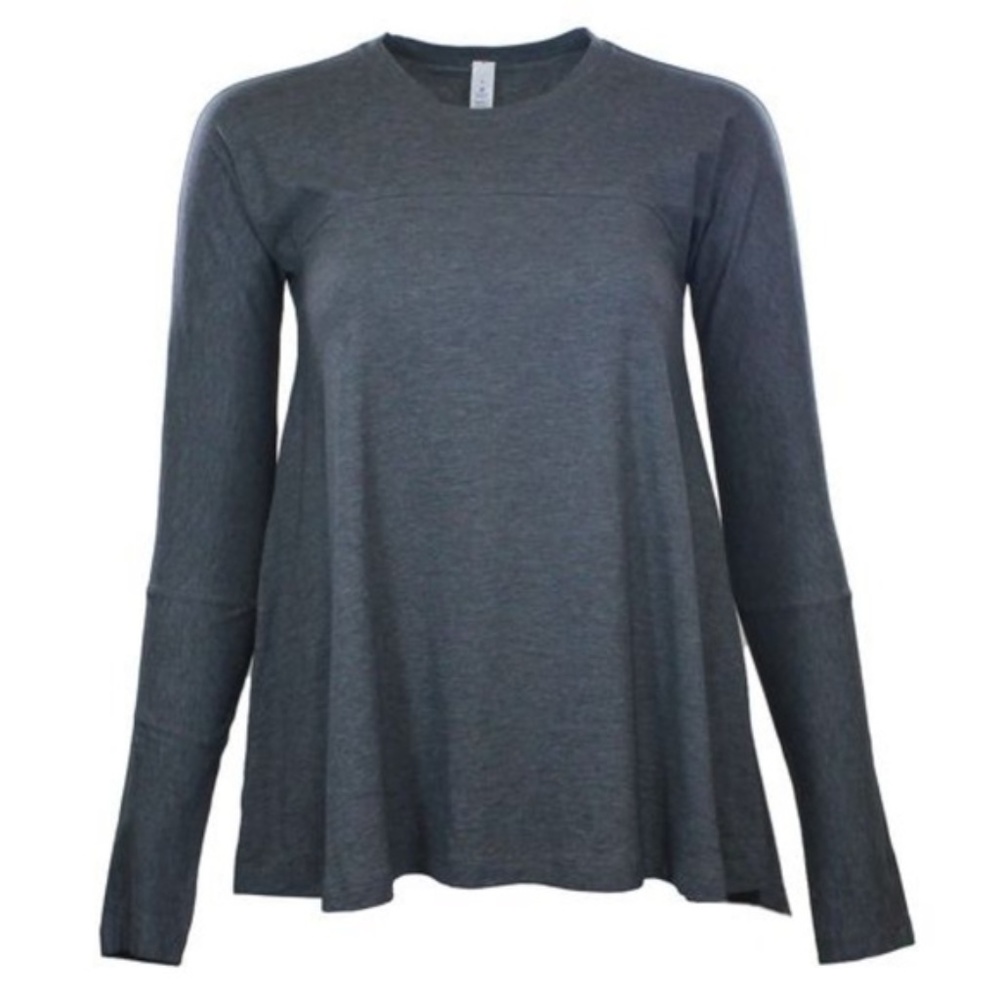 Lululemon Acadia Heathered Gray Flowy Pima Cotton